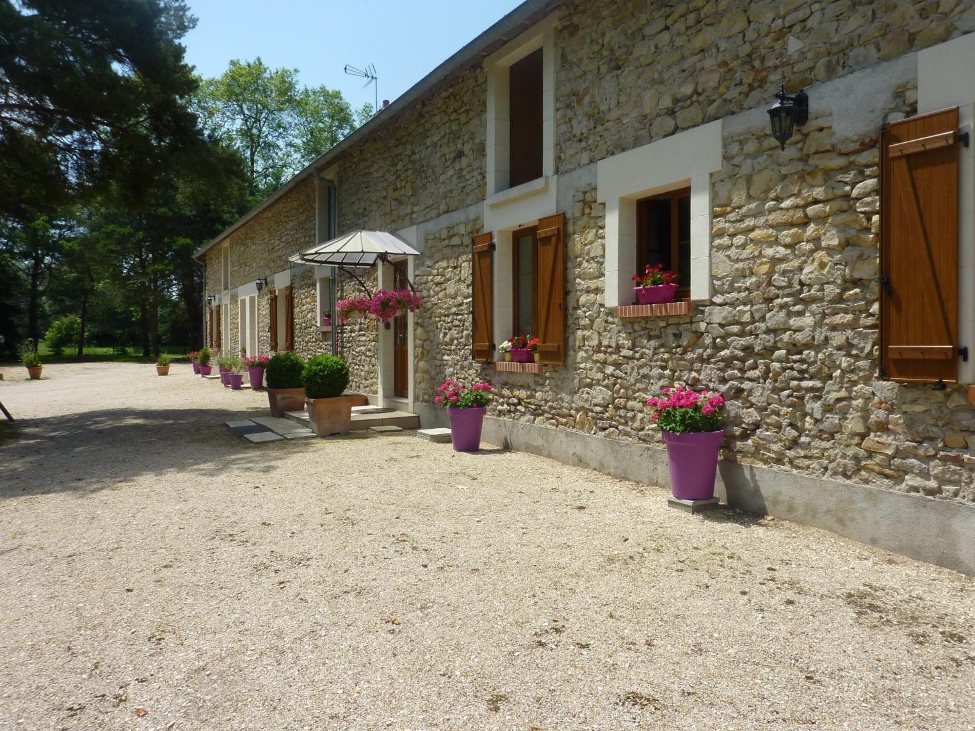 Chambres D'Hotes De La Junchere Saint-Hilaire-de-Court Bagian luar foto